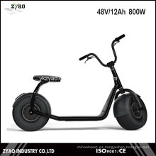 2016 La más de moda Citycoco 2 rueda Scooter eléctrico, motocicleta eléctrica para adultos